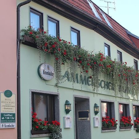 Ammerscher Bahnhof Mühlhausen Exteriör bild