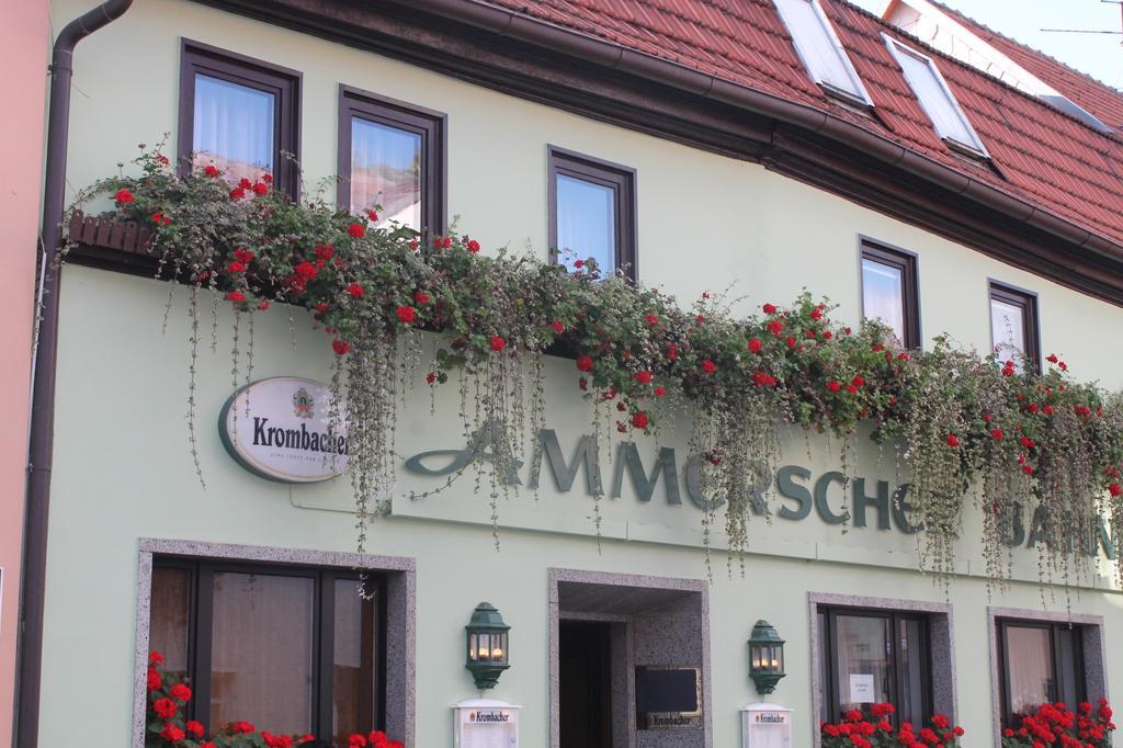 Ammerscher Bahnhof Mühlhausen Exteriör bild